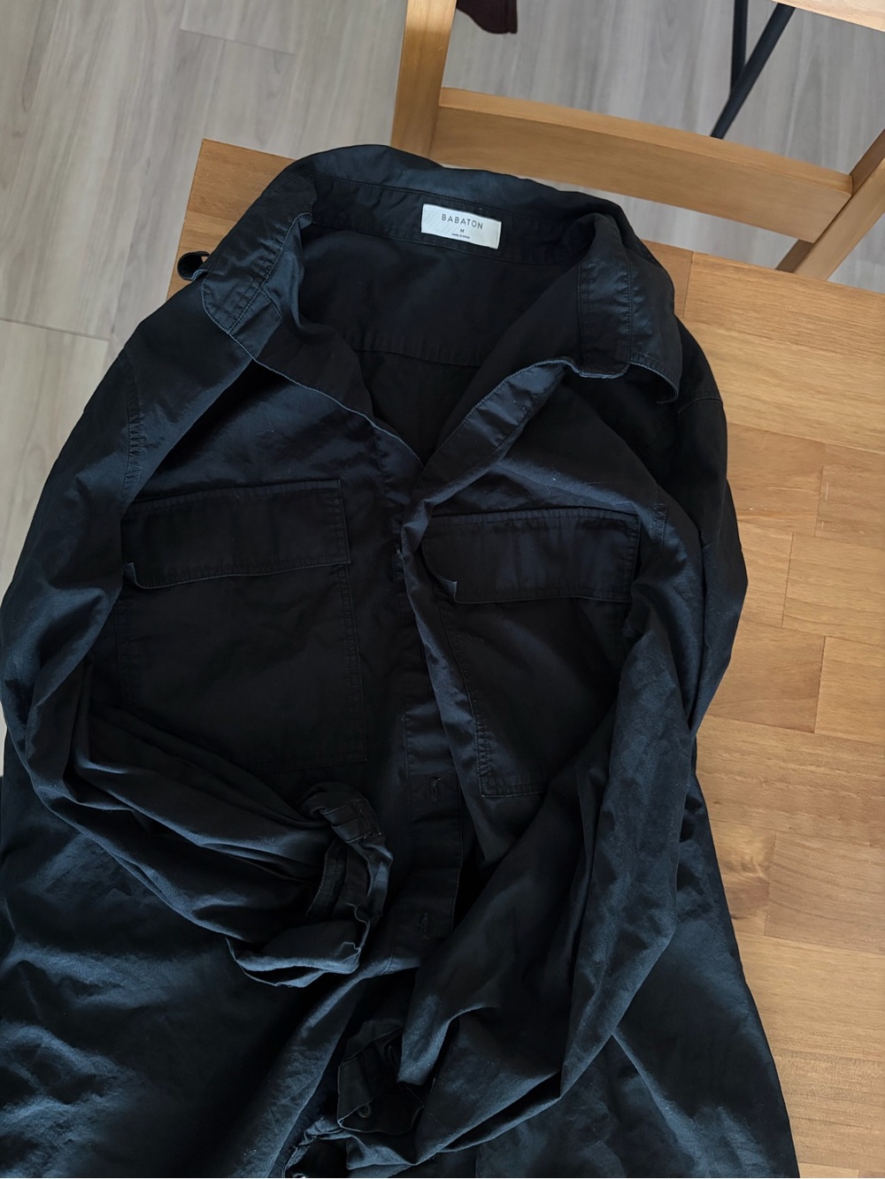 Babaton Black Lightweight Shirt - Picture 3 of 3